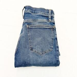 Madewell Mid-Rise Kick Out Medium Wash Zip Fly Denim Jeans Size 25